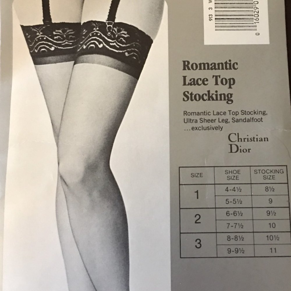 Vintage Christian Dior Stockings - 4 pairs total